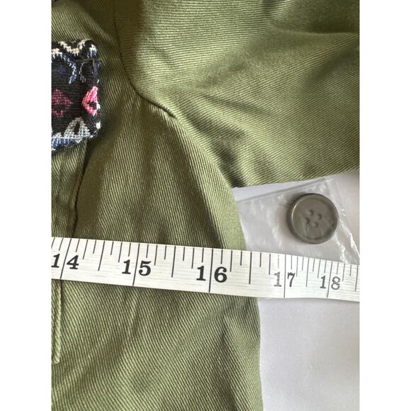 ModCloth Assorted Occasions Anorak Utility Jacket Army Green Women's XXS NWT - Picture 7 of 8
